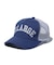 RHINESTONE LOGO MESH CAP