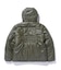 QUILTING LOGO HOODED PUFFER JACKET