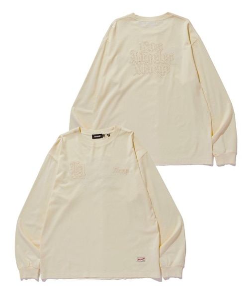 PATCHED OLD ENGLISH L/S TEE