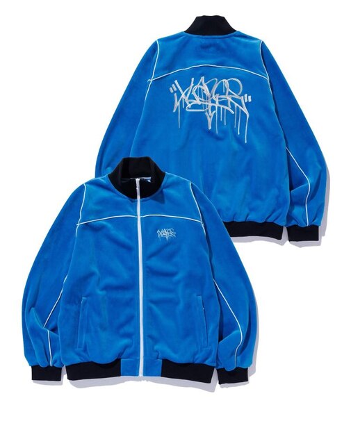 TAGGING VELOUR JACKET