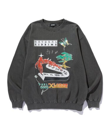 NATURAL RIDDIMS CREWNECK SWEATSHIRT