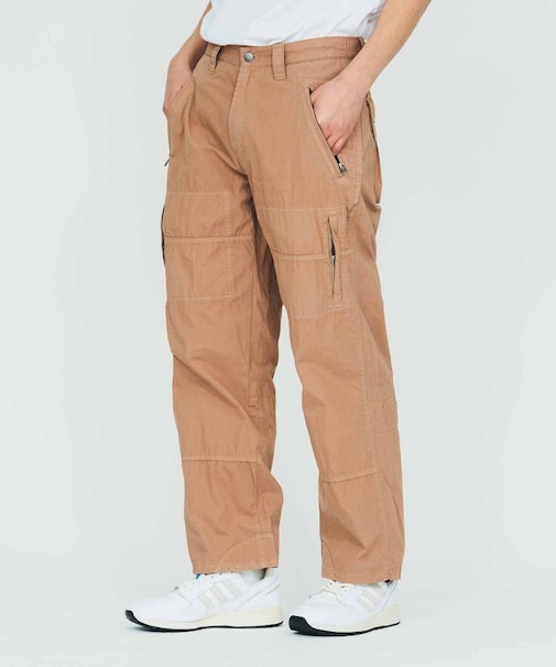 STITCH WORKED MULTI POCKET PANTS