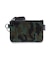 COW FUR COATED COIN AND CARD CASE