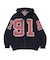 JACQUARD BARBED WIRE ZIP KNIT