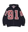 JACQUARD BARBED WIRE ZIP KNIT