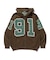 JACQUARD BARBED WIRE ZIP KNIT