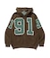 JACQUARD BARBED WIRE ZIP KNIT