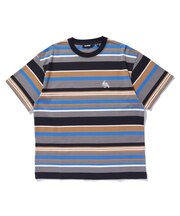 LA EMBROIDERY STRIPE S/S TEE