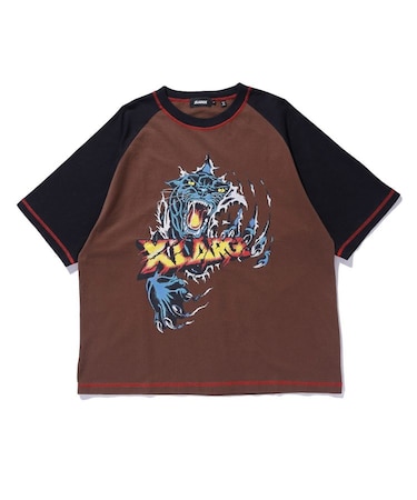 PANTHER CLAWS RAGLAN S/S TEE