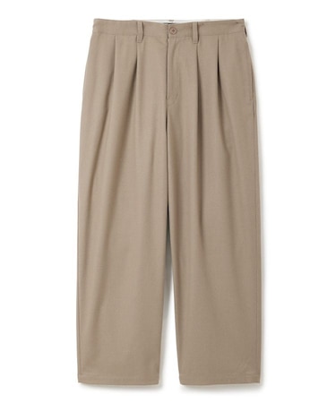 WIDE TUCK PANTS