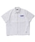 ZIP UP S/S WORK SHIRT