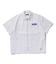 ZIP UP S/S WORK SHIRT