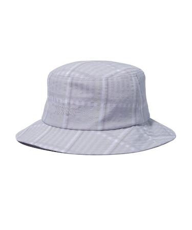 PLAID BUCKET HAT
