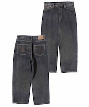 LA STITCH WIDE LEG DENIM PANTS