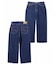 LA STITCH WIDE LEG DENIM PANTS