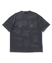 ALLOVER PRINTED S/S POCKET TEE