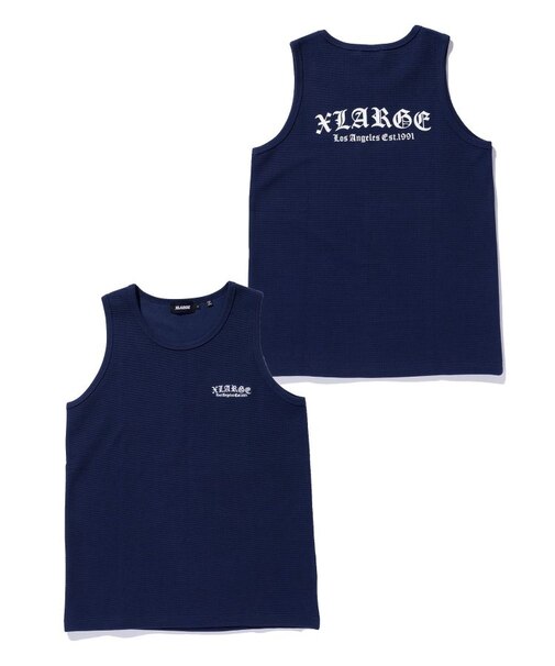 OLD ENGLISH WAFFLE TANK TOP