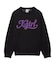 LETTERING LOGO JACQUARD KNIT TOP
