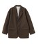 FACE LABEL TAILORED JACKET