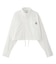 FACE LABEL CROPPED L/S SHIRT