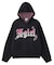 GRADIENT LOGO JACQUARD KNIT HOODIE