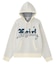 GRADIENT LOGO JACQUARD KNIT HOODIE