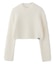 HIGH NECK COMPACT KNIT TOP