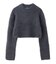 HIGH NECK COMPACT KNIT TOP