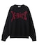 GOTHIC LOGO JACQUARD KNIT TOP