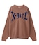 GOTHIC LOGO JACQUARD KNIT TOP