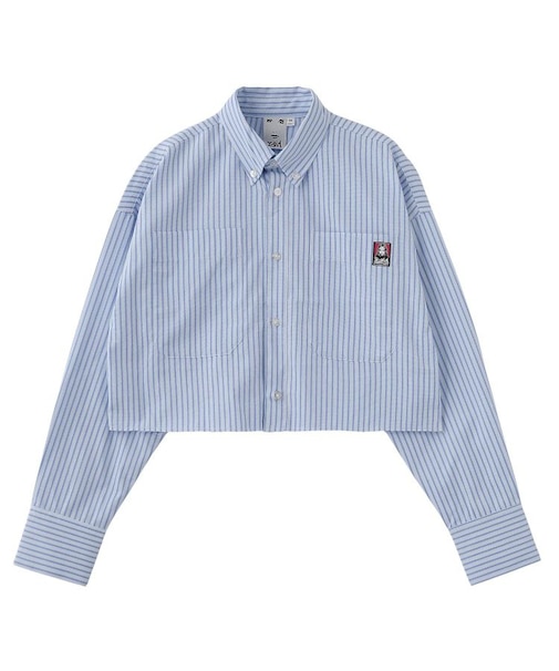 FACE CROPPED L/S SHIRT
