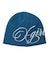 LOGO AND HAZY PATTERN REVERSIBLE BEANIE