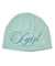 SPRAY LOGO AND STUDDED BEANIE