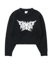 TRIBAL BUTTERFLY KNIT TOP