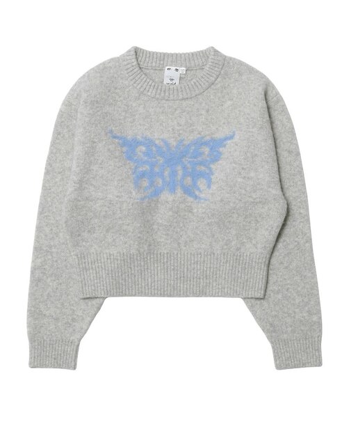 TRIBAL BUTTERFLY KNIT TOP