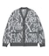 LOGO AND BUNNY JACQUARD KNIT CARDIGAN