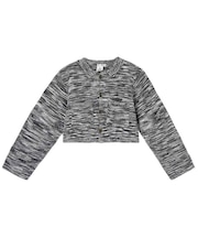 MELANGE KNIT CARDIGAN