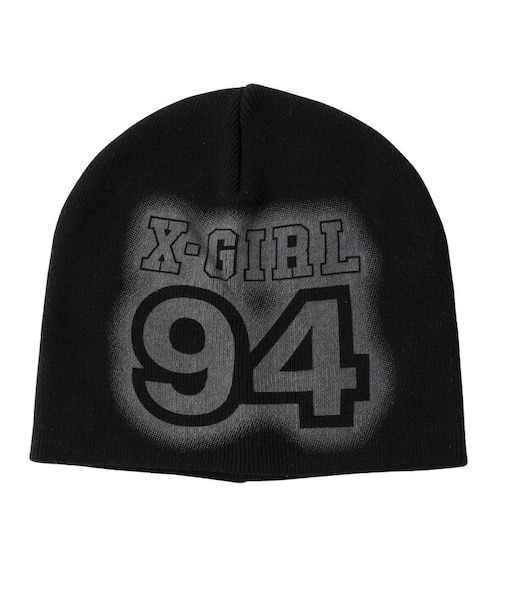 DOTTED NUMBERING BEANIE