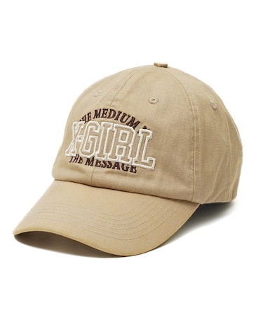 COLLEGE LOGO PIGMENT 6PANEL CAP