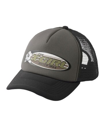 HIBISCUS OVAL LOGO TRUCKER CAP