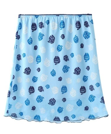 APPLE GIRL SHEER SKIRT
