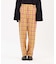 PLAID STRAIGHT LEG PANTS