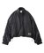 FACE LABEL SHEER SHIRT JACKET