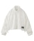 FACE LABEL SHEER SHIRT JACKET
