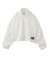 FACE LABEL SHEER SHIRT JACKET