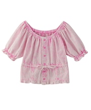 FADED LACE BLOUSE