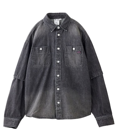 DENIM 2WAY SHIRT