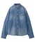 DENIM 2WAY SHIRT