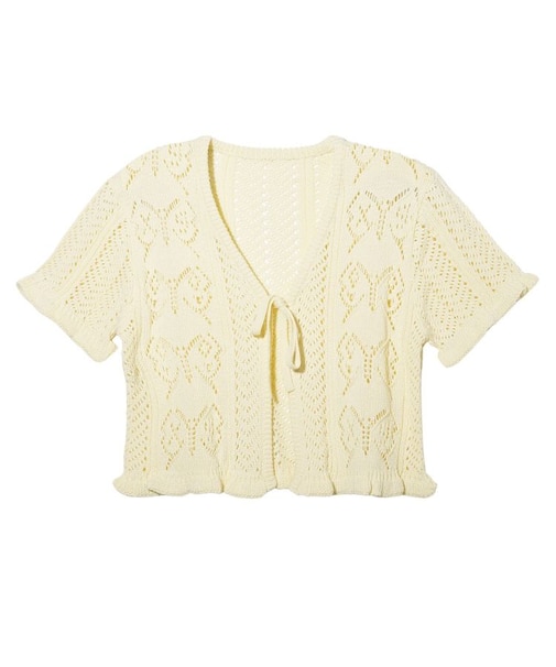 BUTTERFLY CROCHET CARDIGAN