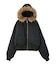 FAUX FUR HOODED JACKET